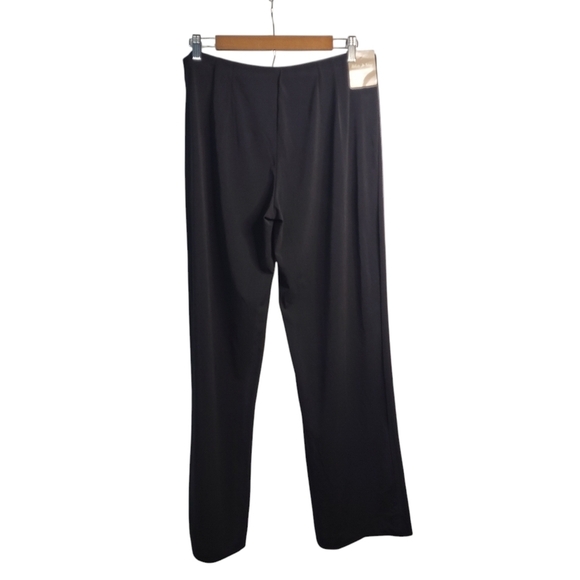 White Stag Women's Black Stretch Wide Leg Comfortable Pants Size Medium NWT - Picture 2 of 7